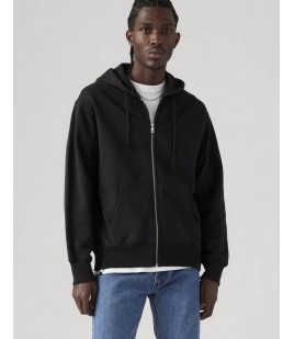 Bluza Męska Levi's® Authentic Full Zip - Black Agate Garment Dye F Black Agate A9265 0000