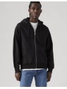 Bluza Męska Levi's® Authentic Full Zip - Black Agate Garment Dye F Black Agate A9265 0000