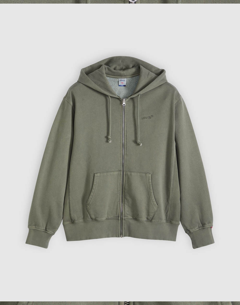 Bluza Męska Levi's® Authentic Full Zip - Garment Dye Kambaba A9265 0007