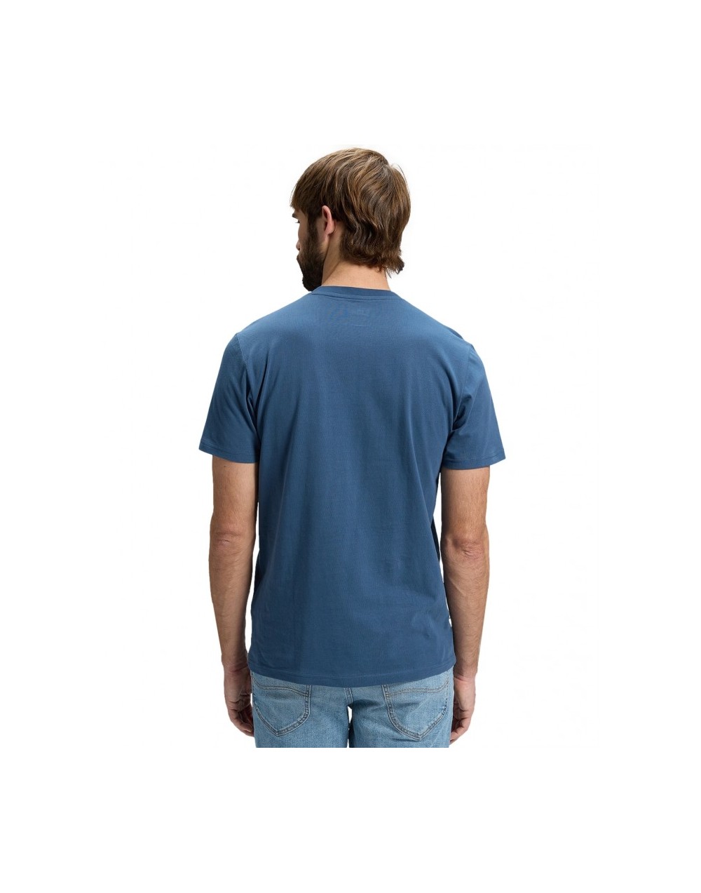 T-shirt Lee MEDIUM WOBBLY TEE 112376431 Academy Blue