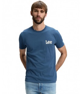 T-shirt Lee MEDIUM WOBBLY TEE 112376431 Academy Blue
