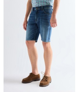 Szorty Wrangler Texas Short 112377789 Stormforge Blue