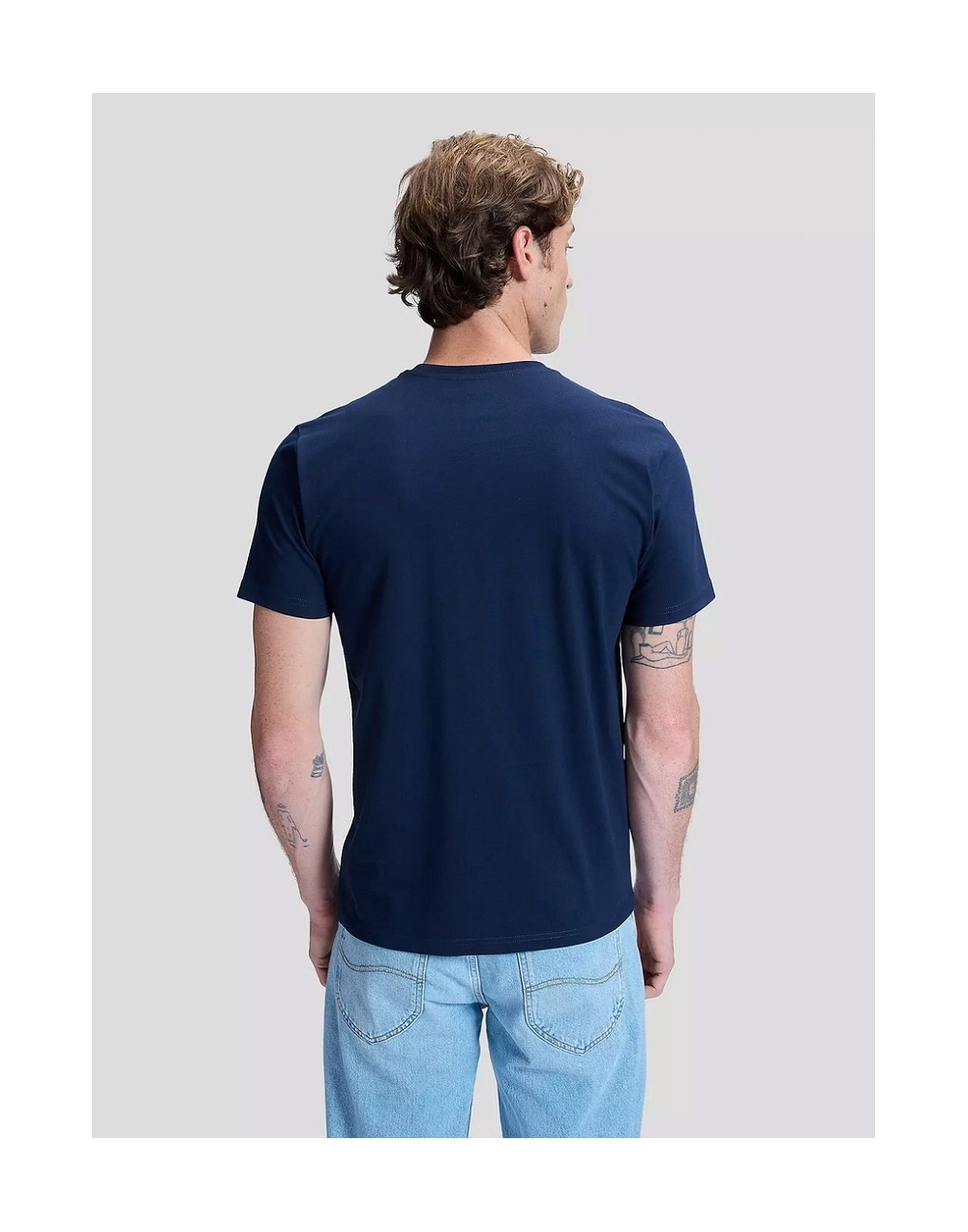T-shirt Lee PATCH LOGO TEE 112376603 Navy