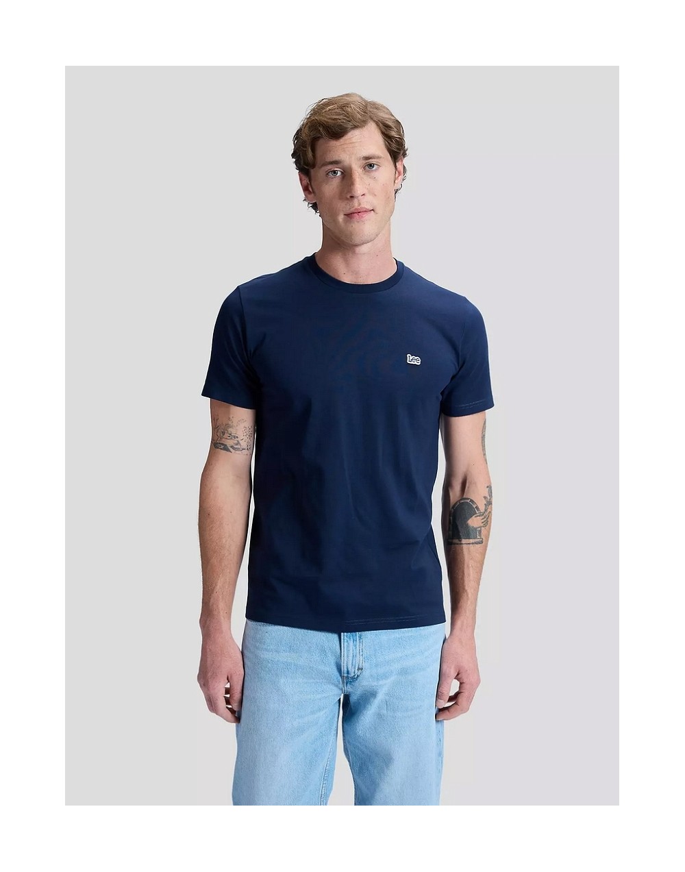 T-shirt Lee PATCH LOGO TEE 112376603 Navy