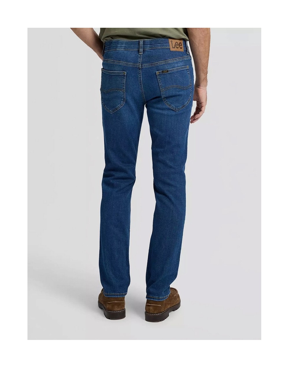 Jeansy Lee Daren Zip Fly 112376377 Blue Fuse
