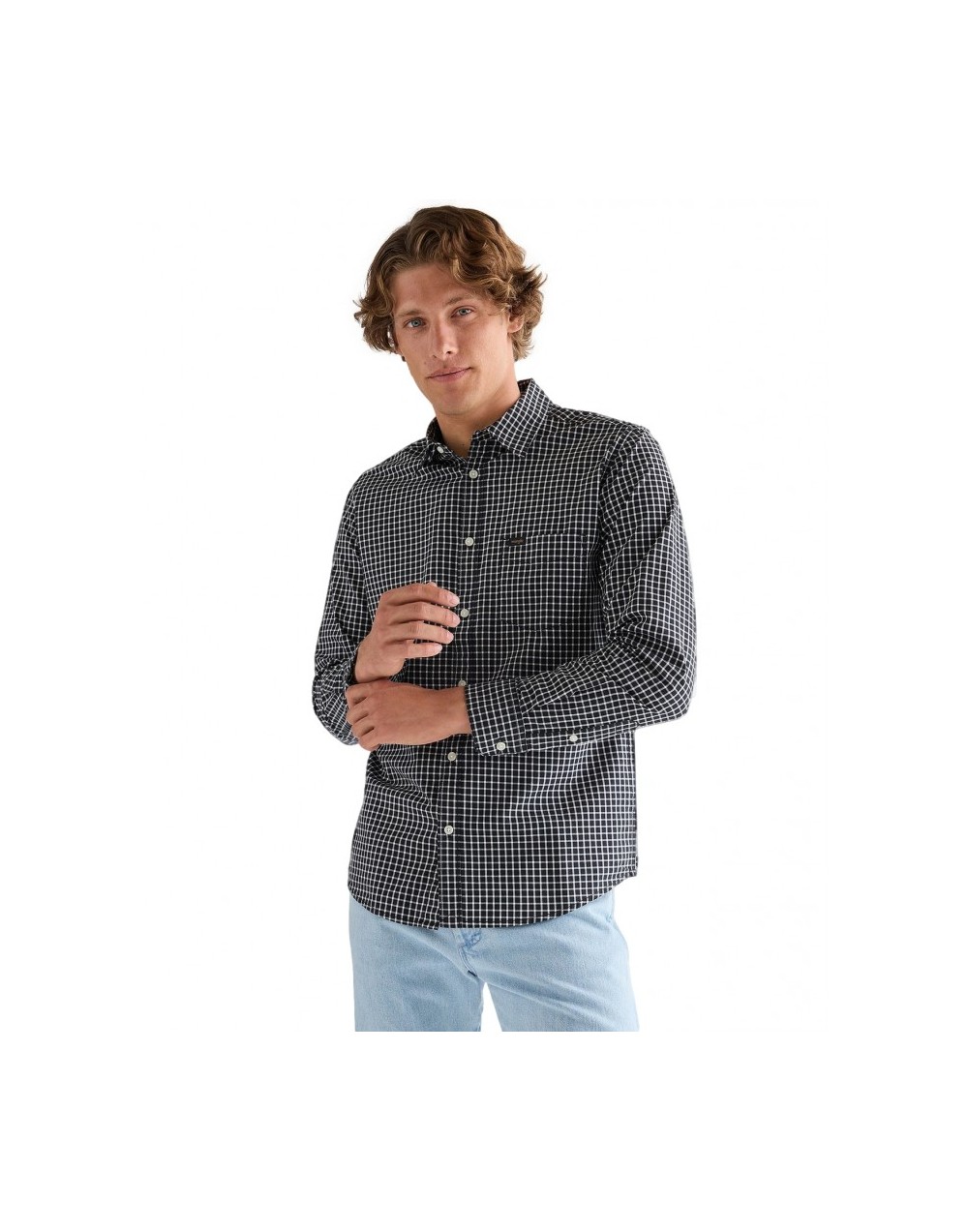 Koszula Wrangler 1 PKT SHIRT 112378031 Black