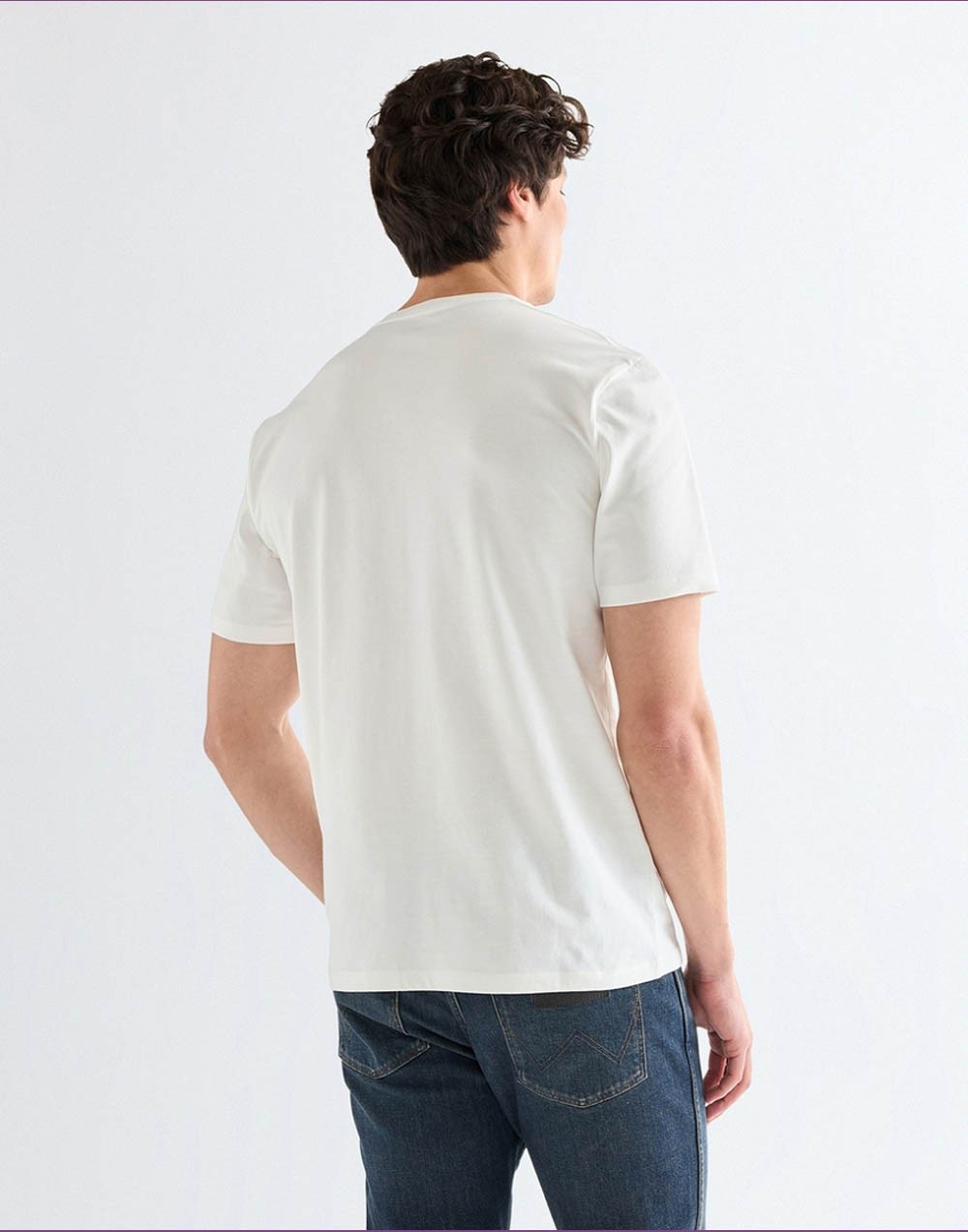 T-shirt Wrangler AMERICANA TEE 112377951 Worn White