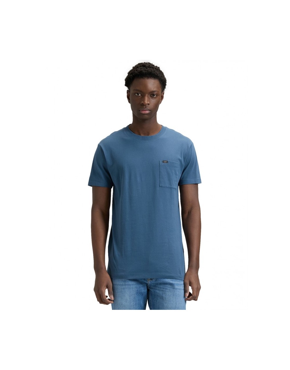 T-shirt Lee ULTIMATE POCKET TEE 112376434 Academy Blue