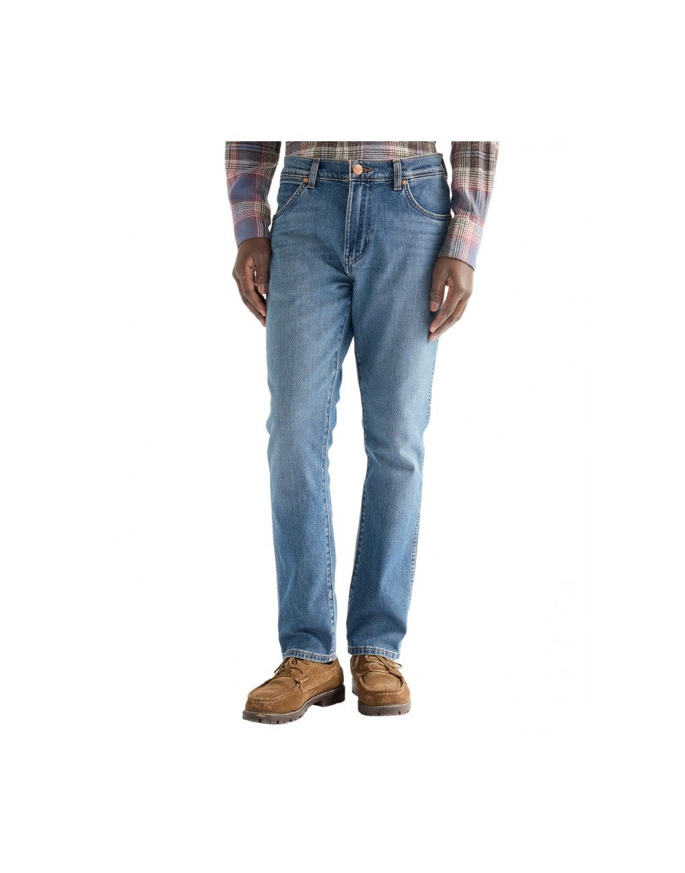 Jeansy Wrangler Larston 112386879 Dusty Moon