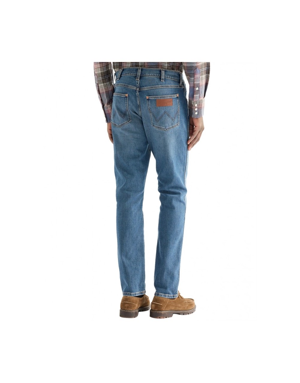 Jeansy Wrangler Larston 112386879 Dusty Moon