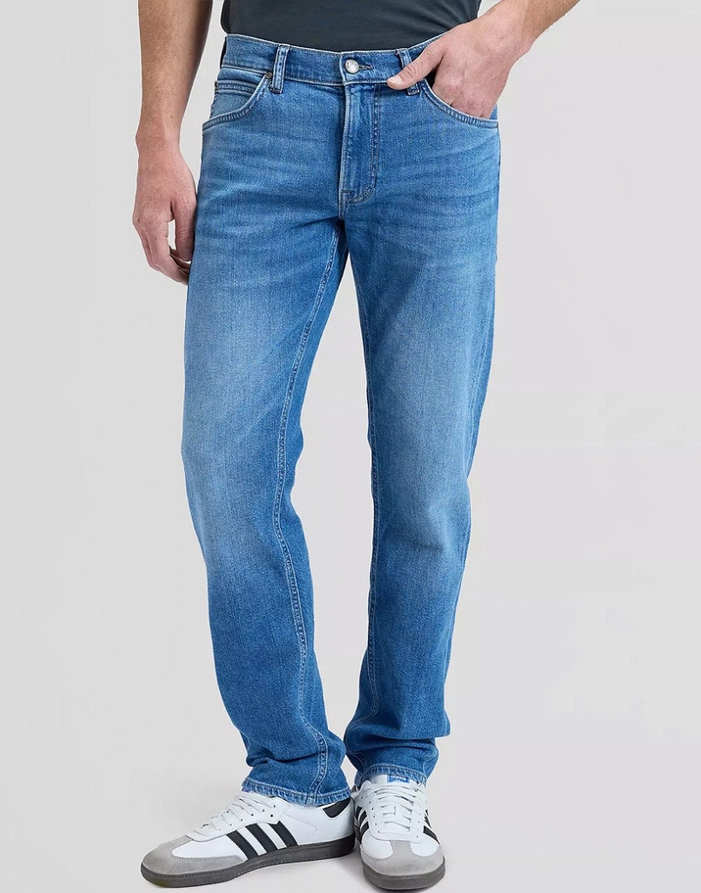 Jeansy Lee Daren Zip Fly 112377696 Skyfall