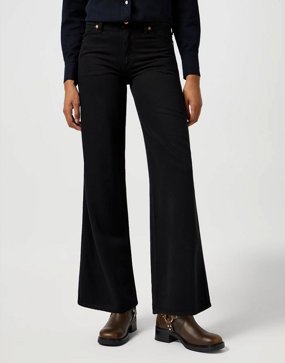 Jeansy Wrangler World Wide 112356420 Midnight Ride