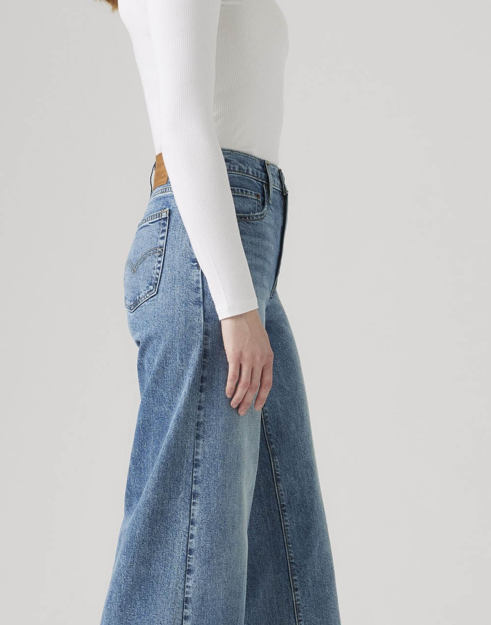Spodnie Damskie Levi's® 728 HR Wide Leg - Sweet Success 0039B0002