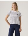 T-shirt Levi's® Tee Golf Course Stripe Bright White Anthracite Night Jersey 005j2 0006