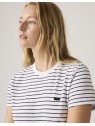 T-shirt Levi's® Tee Golf Course Stripe Bright White Anthracite Night Jersey 005j2 0006