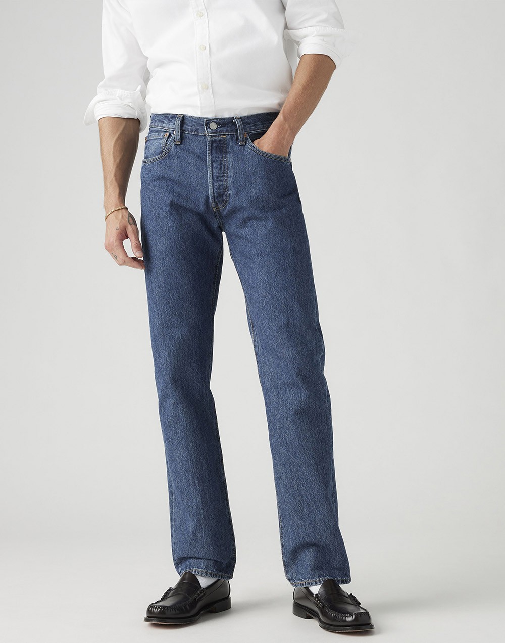 Spodnie Levi's® 501 Original Stonewash 00501 0114