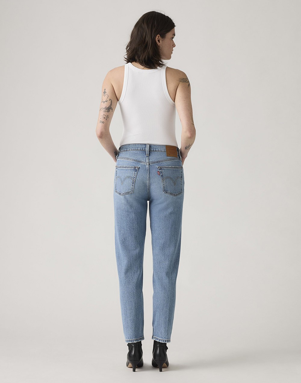 Spodnie Damskie Levi's® 501 Crop Jeans - Where To Now Ndx 36200 0391
