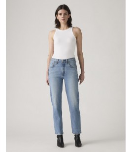 Spodnie Damskie Levi's® 501 Crop Jeans - Where To Now Ndx 36200 0391