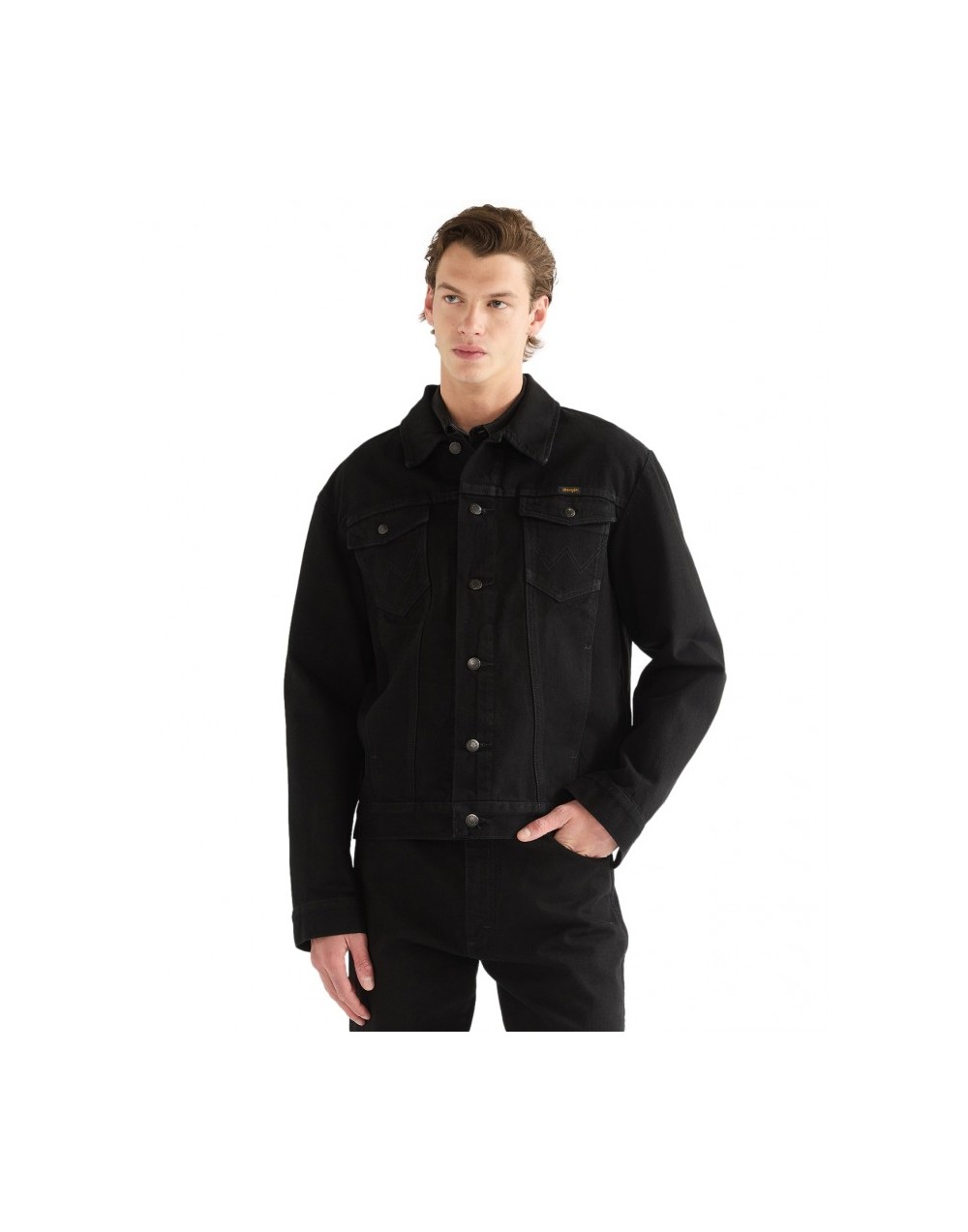 Katana Wrangler COWBOY CUT JACKET 112387057 Shadow Black