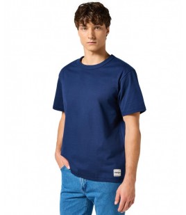 T-shirt Wrangler SS SOLID TEE 112357358 Navy