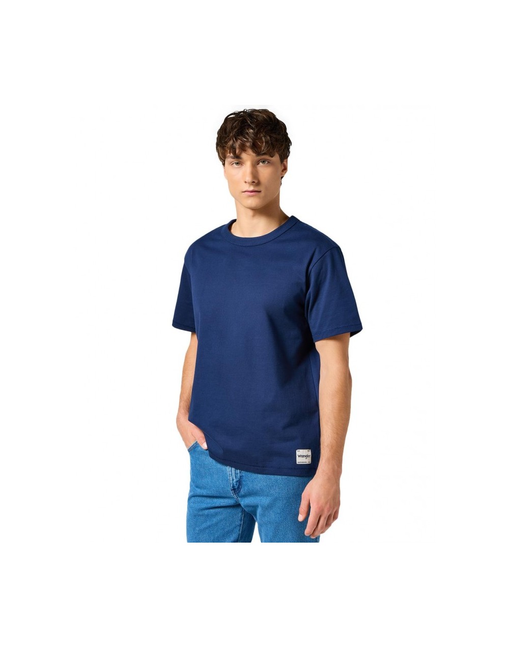 T-shirt Wrangler SS SOLID TEE 112357358 Navy