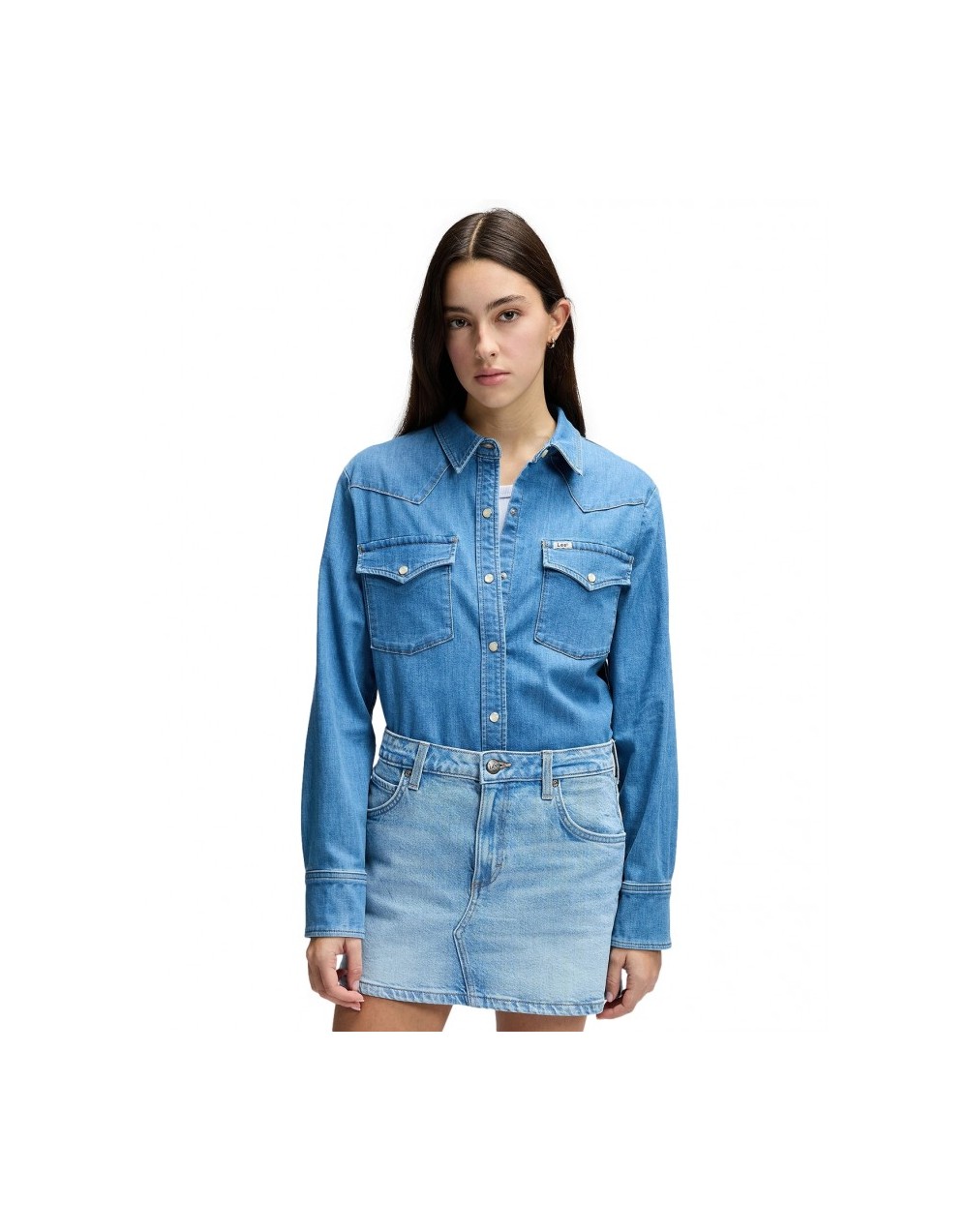 Koszula Lee REGULAR WESTERN 112378745 Dye Star