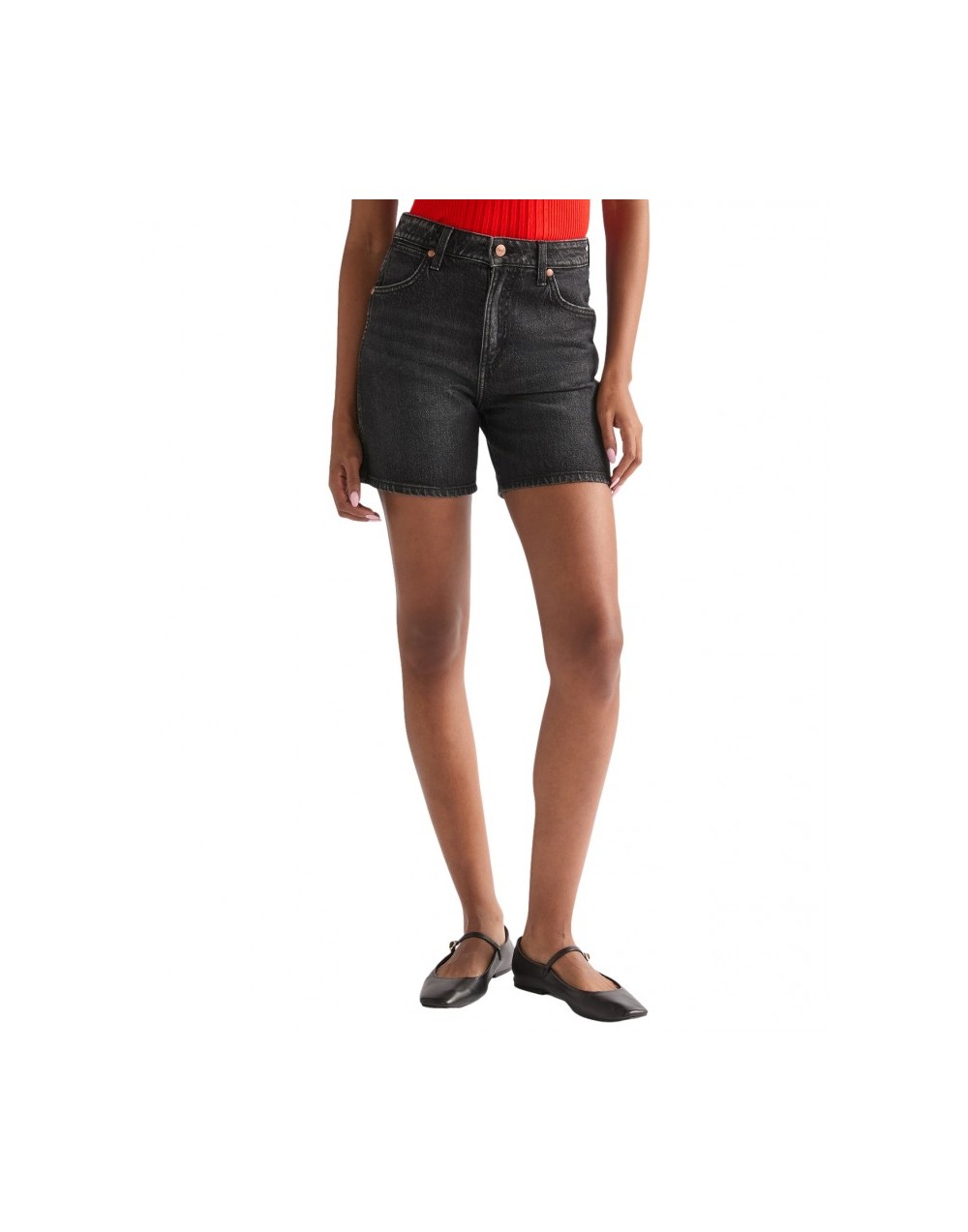Szorty Wrangler COWBOY SHORT 5 INCH 112378212 Dried Ink