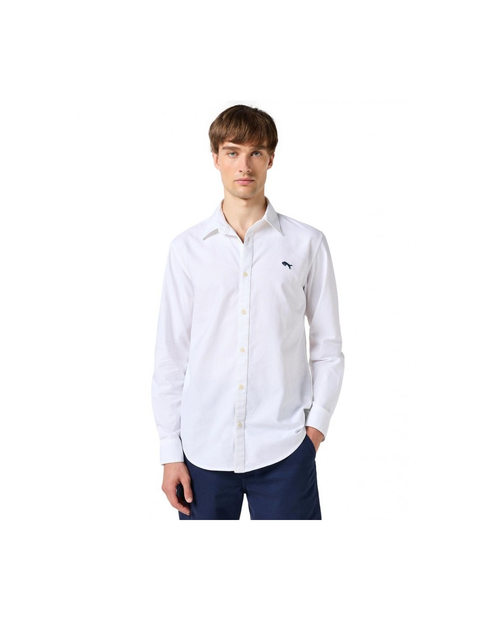 Koszula Wrangler LS SHIRT 112350485 White Oxford