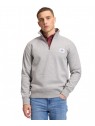 Bluza Lee WORKWEAR HALF ZIP HOODIE 112386630 Grey Mele