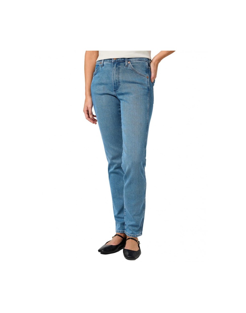 Jeansy Wrangler Piper 112364511 Velvet Sky