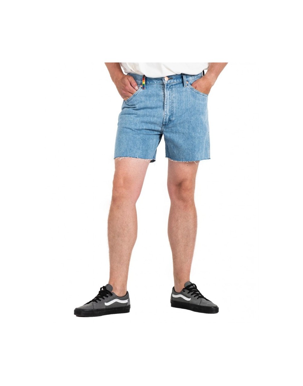 Szorty Wrangler 13MWZ SHORT 112338475 WU3CEI25N Light Blue