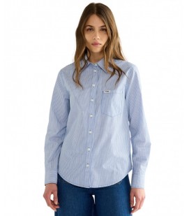 Koszula Wrangler 1 PKT SHIRT 112386758 Blue