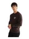 Bluza Wrangler SMALL GRAPHIC CREW 112387041 Chocolate Torte