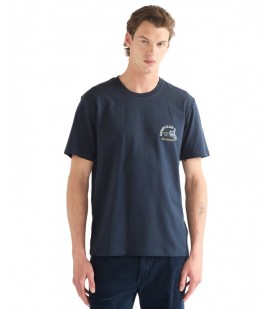 T-shirt Wrangler SMALL GRAPHIC TEE 112387029 Dark Sapphire