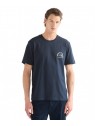 T-shirt Wrangler SMALL GRAPHIC TEE 112387029 Dark Sapphire