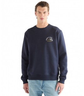 Bluza Wrangler SMALL GRAPHIC CREW 112387040 Dark Sapphire