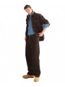 Koszula Wrangler OVERSIZED WESTERN SHIRT 112387001 Coffee