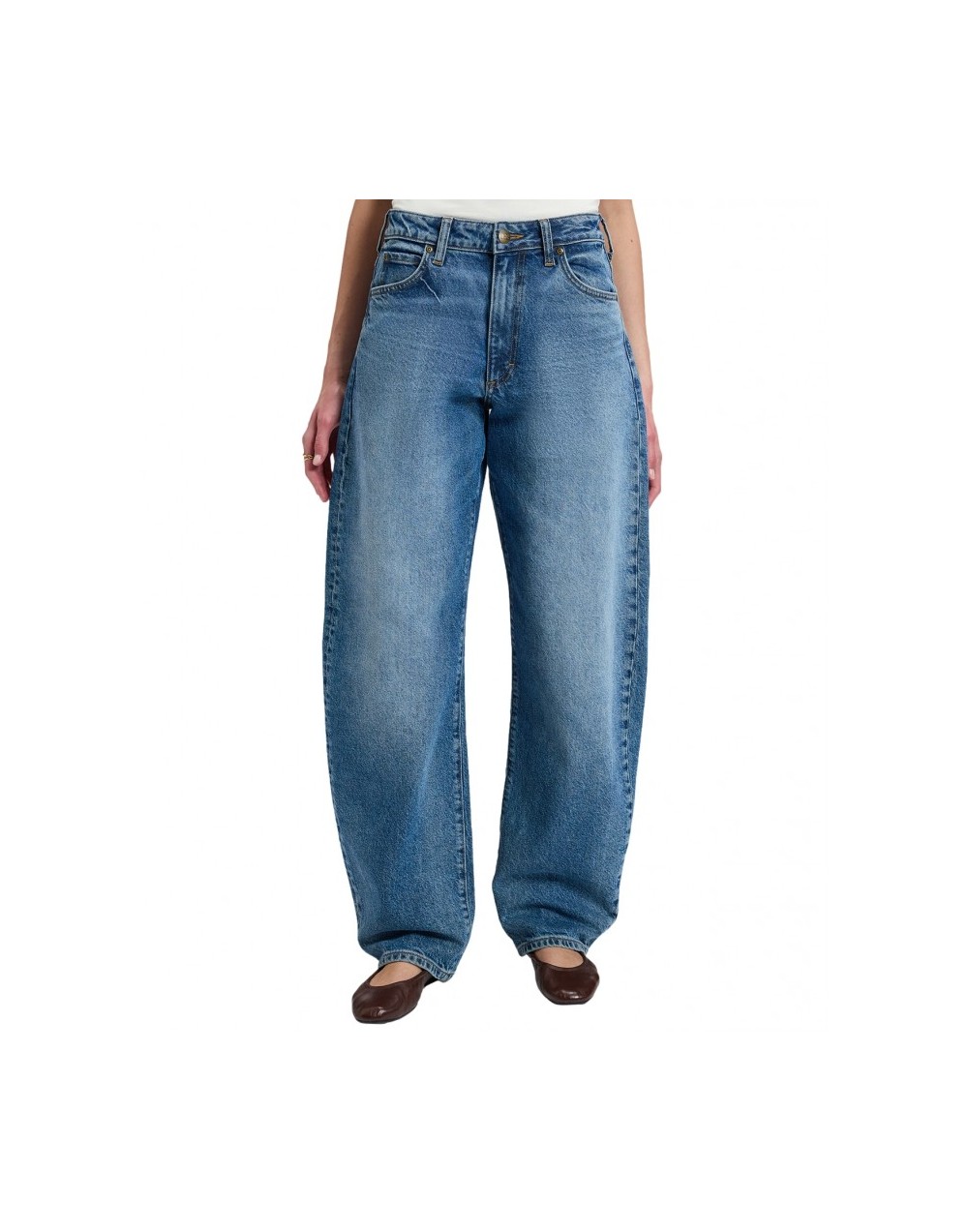 Jeansy Lee Balloon Pant 112385883 Vintage Blues