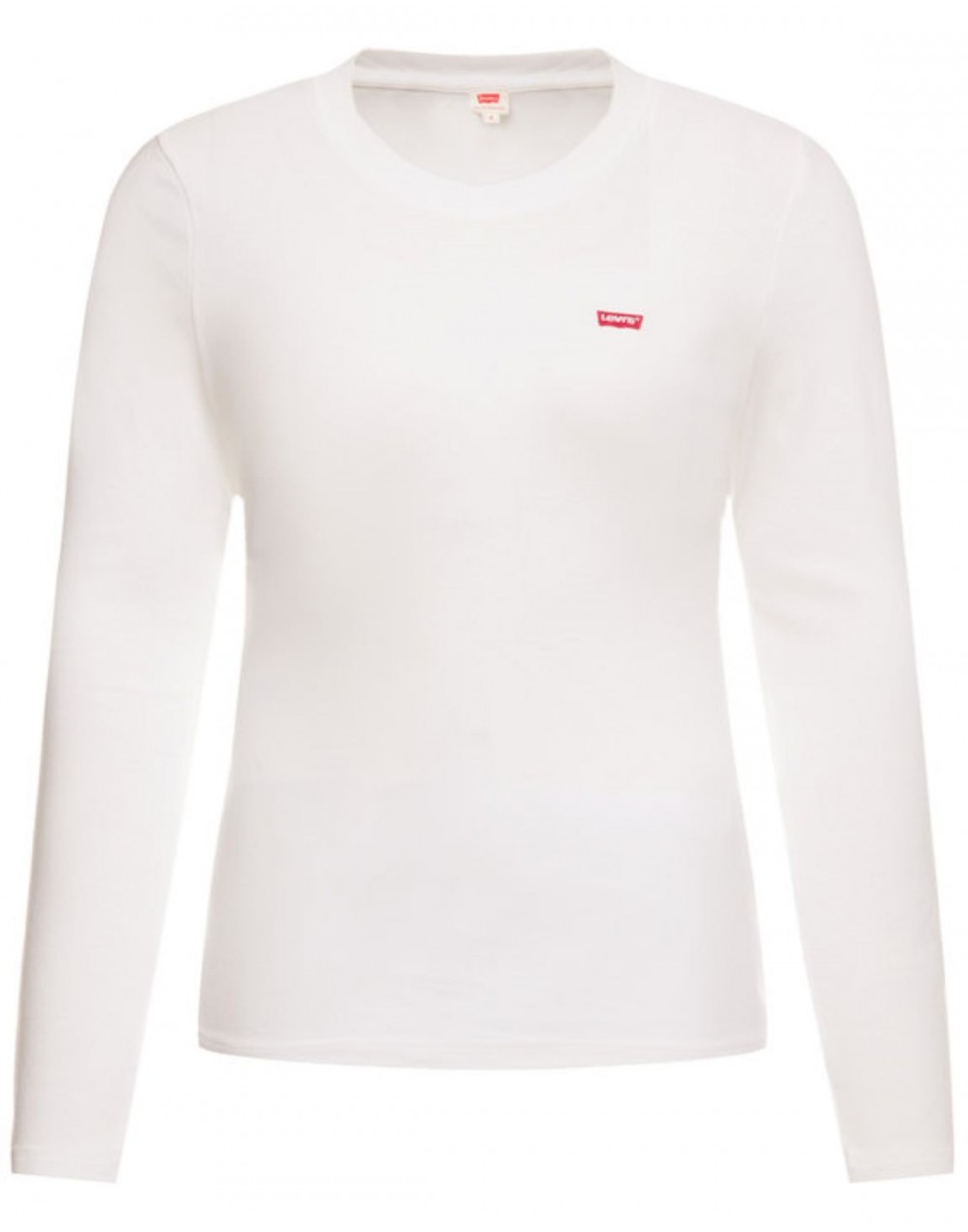 T-shirt Levi's® Ls Baby Tee White  69555-0000