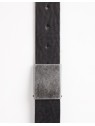 Pasek Wrangler Plate Buckle Belt Black  W0E3U1100