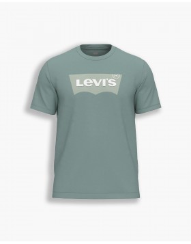 T-Shirt Levis Housemark Graphic Tee Chest Batwing Blu  22489-0431