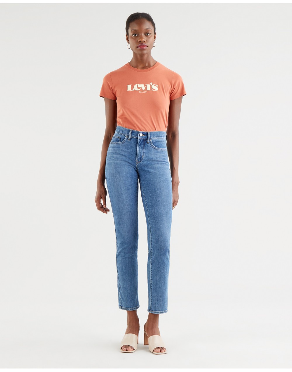Jeansy Levi's® 314 Shaping Straight - Lapis Speed 19631-0123