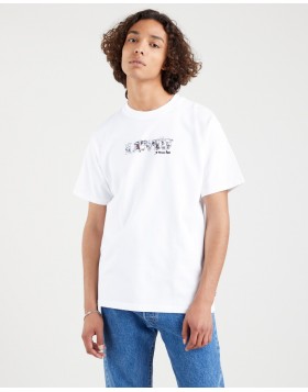 T-Shirt Levi's® Vintage Fit Logo Mv Fill White 87373-0017