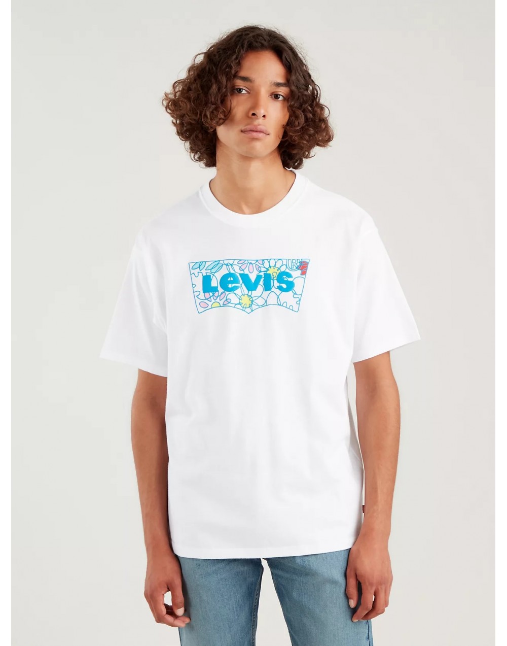 T-Shirt Levi's® Vintage Fit Graphic Tee - Flower Batwing White 87373-0012