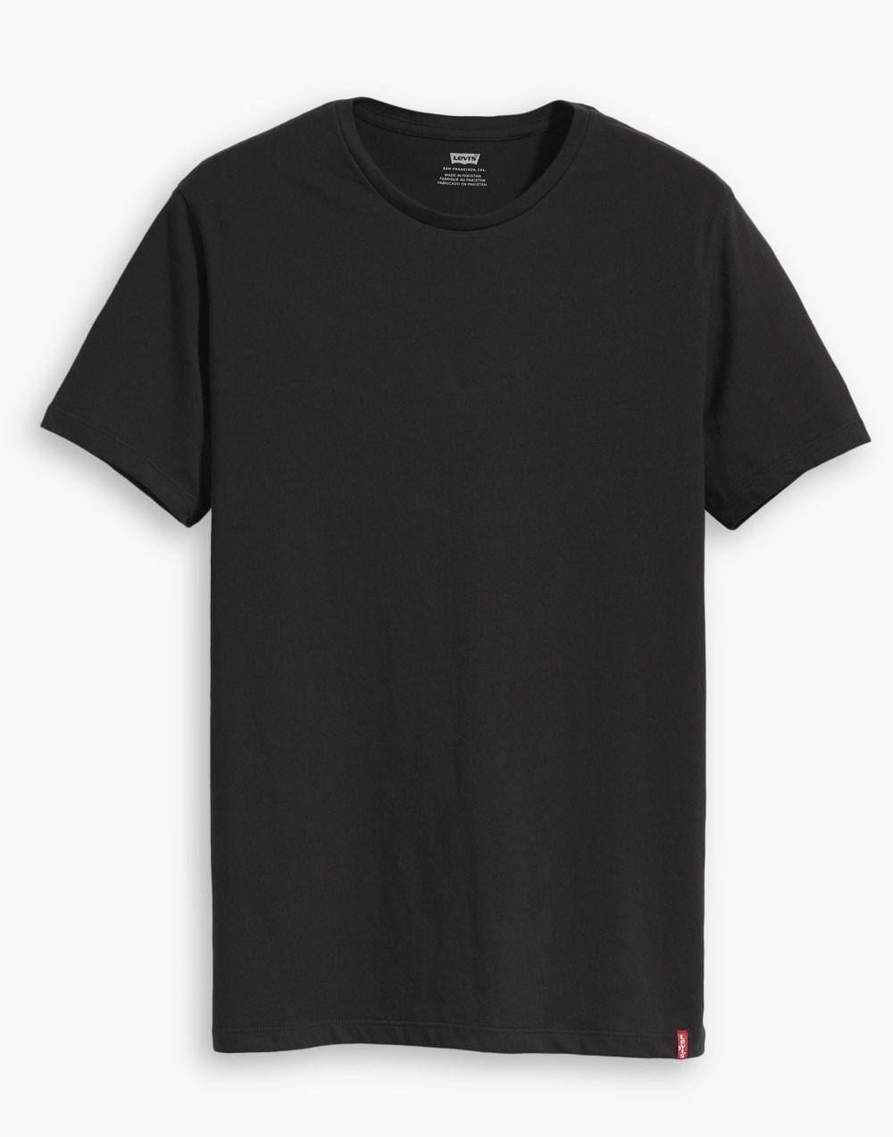 T-Shirt Levi's® SLIM 2 pack Crewneck Black 79541-0001