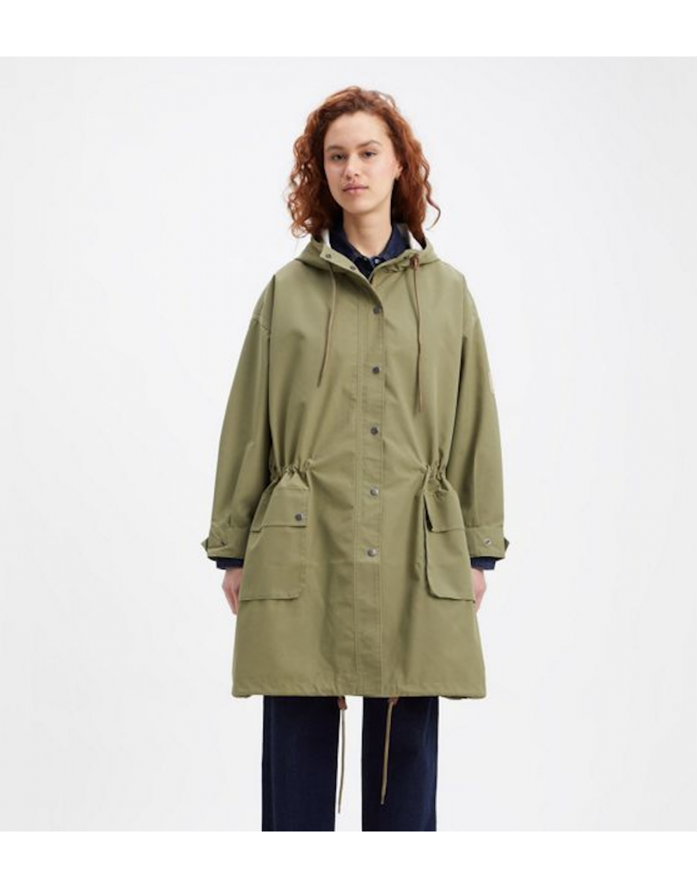 Kurtka Levi's® Rain Jacket - Martini Olive A3248 0000
