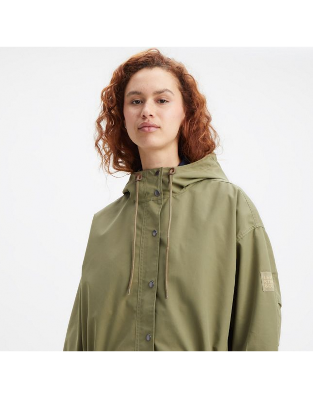Kurtka Levi's® Rain Jacket - Martini Olive A3248 0000